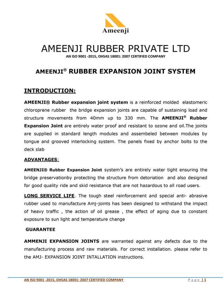Ameenji Certification